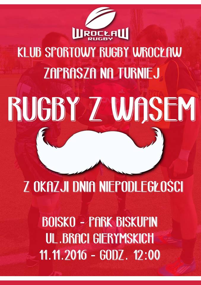 11 listopada – Turniej Rugby z Wąsem