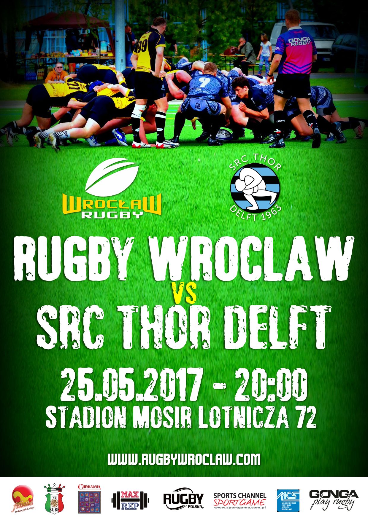 Rugby Wrocław – SRC Thor Delft – zapowiedź meczu