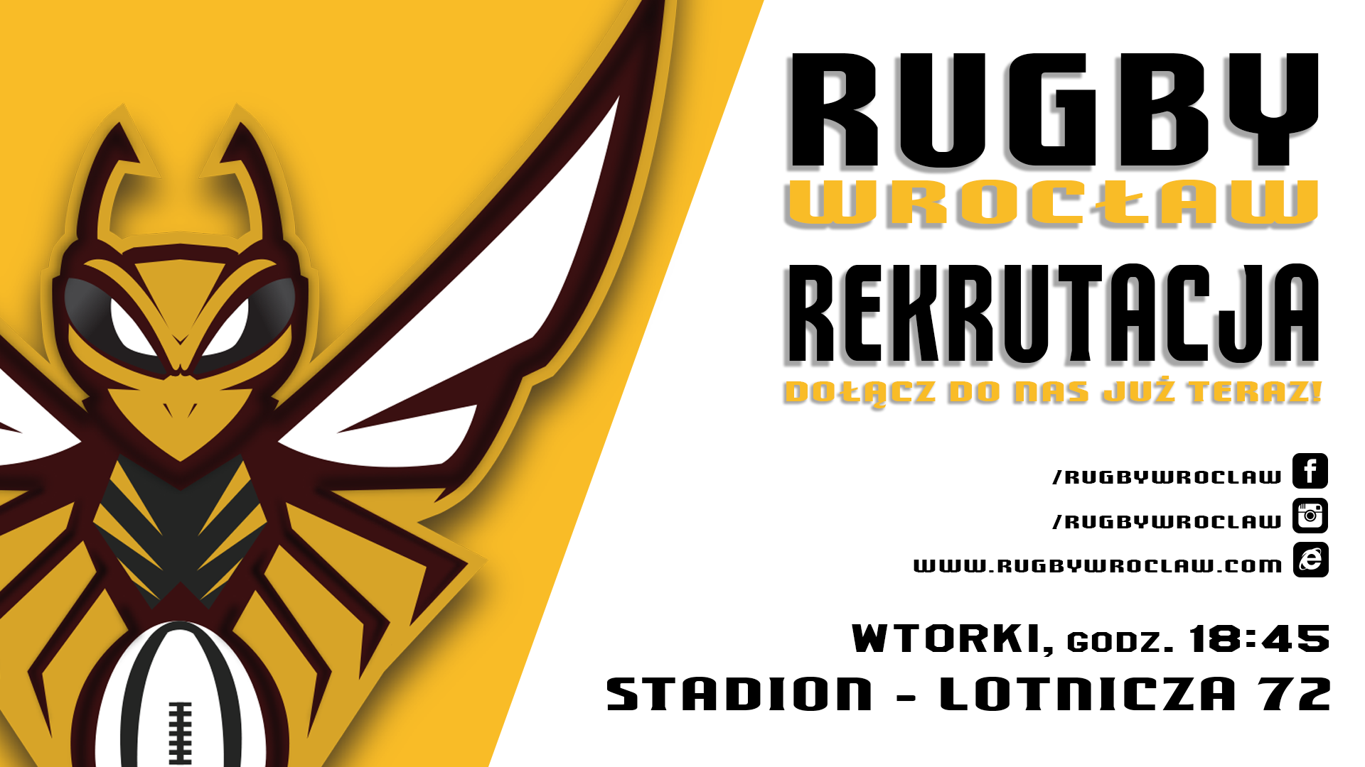 Rekrutacja Rugby Wrocław – 19 lutego